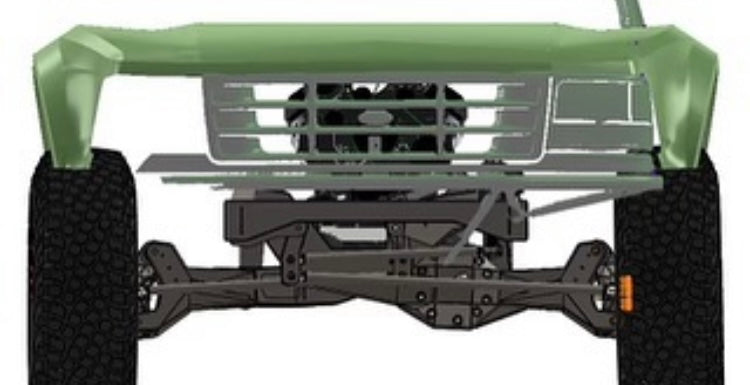 Bronco/f150 fabricated front frame section – ohhchofab
